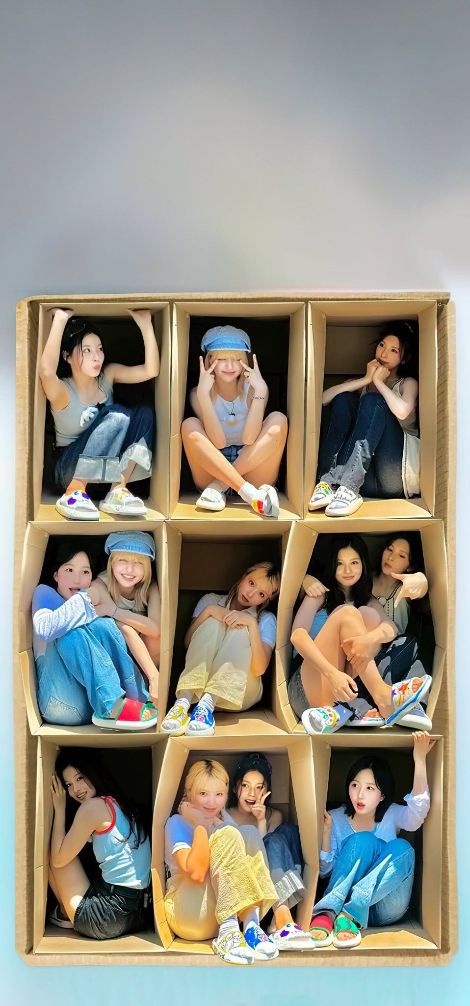 Fan-made special wallpaper for NMIXX