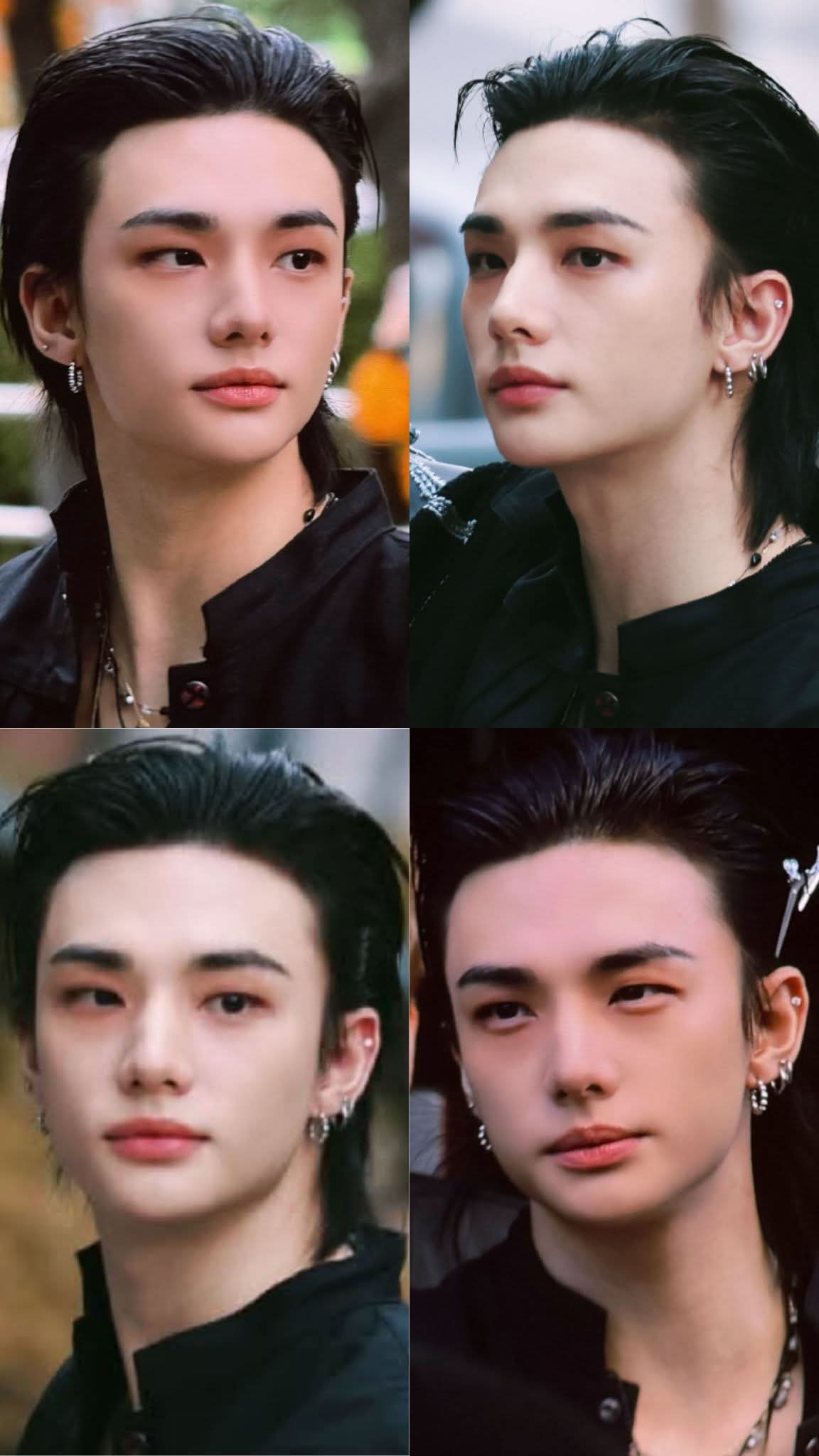 A moment captured by Hyunjin (Stray Kids)'s fan