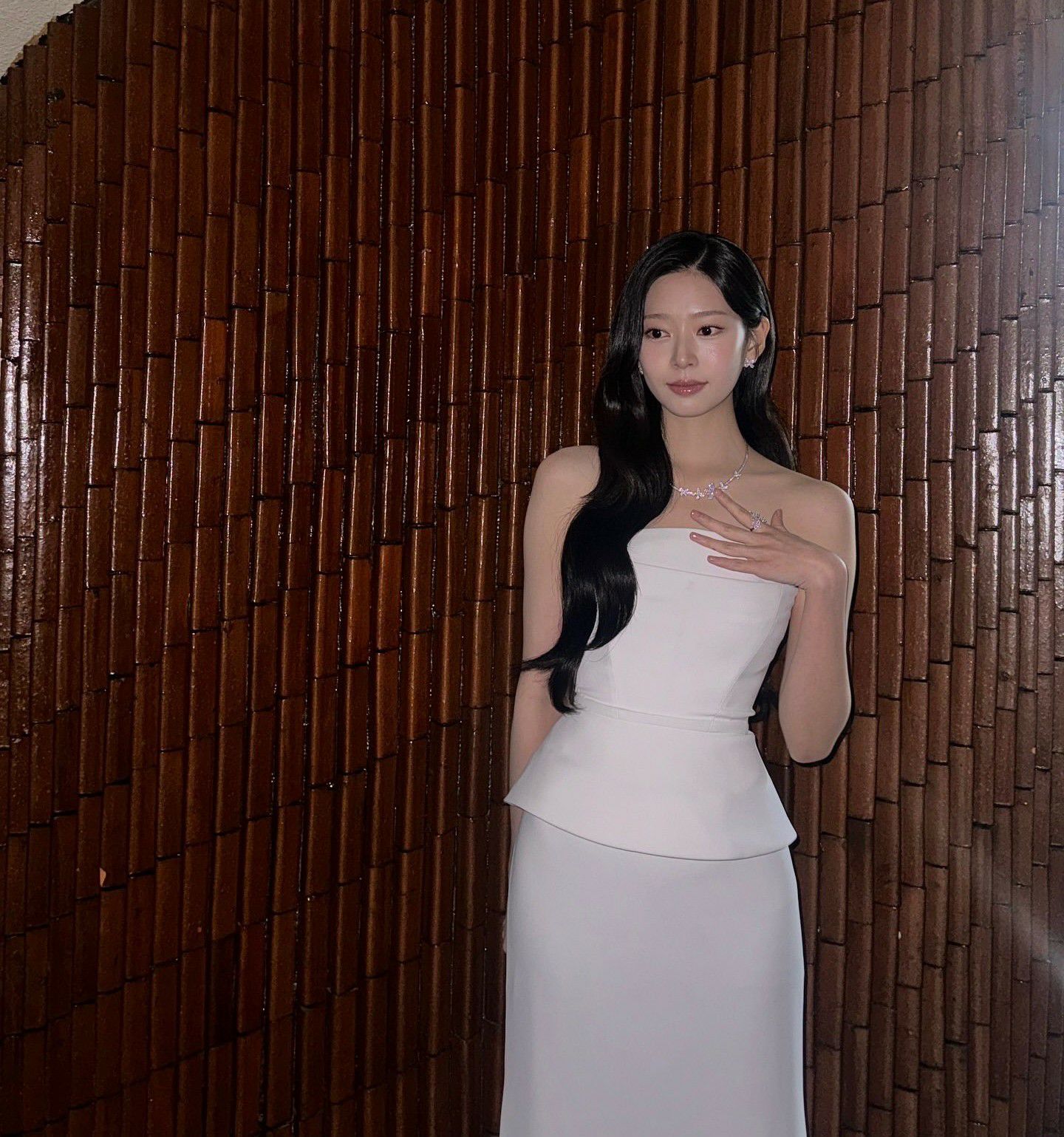 A moment captured by Kim Minju's fan