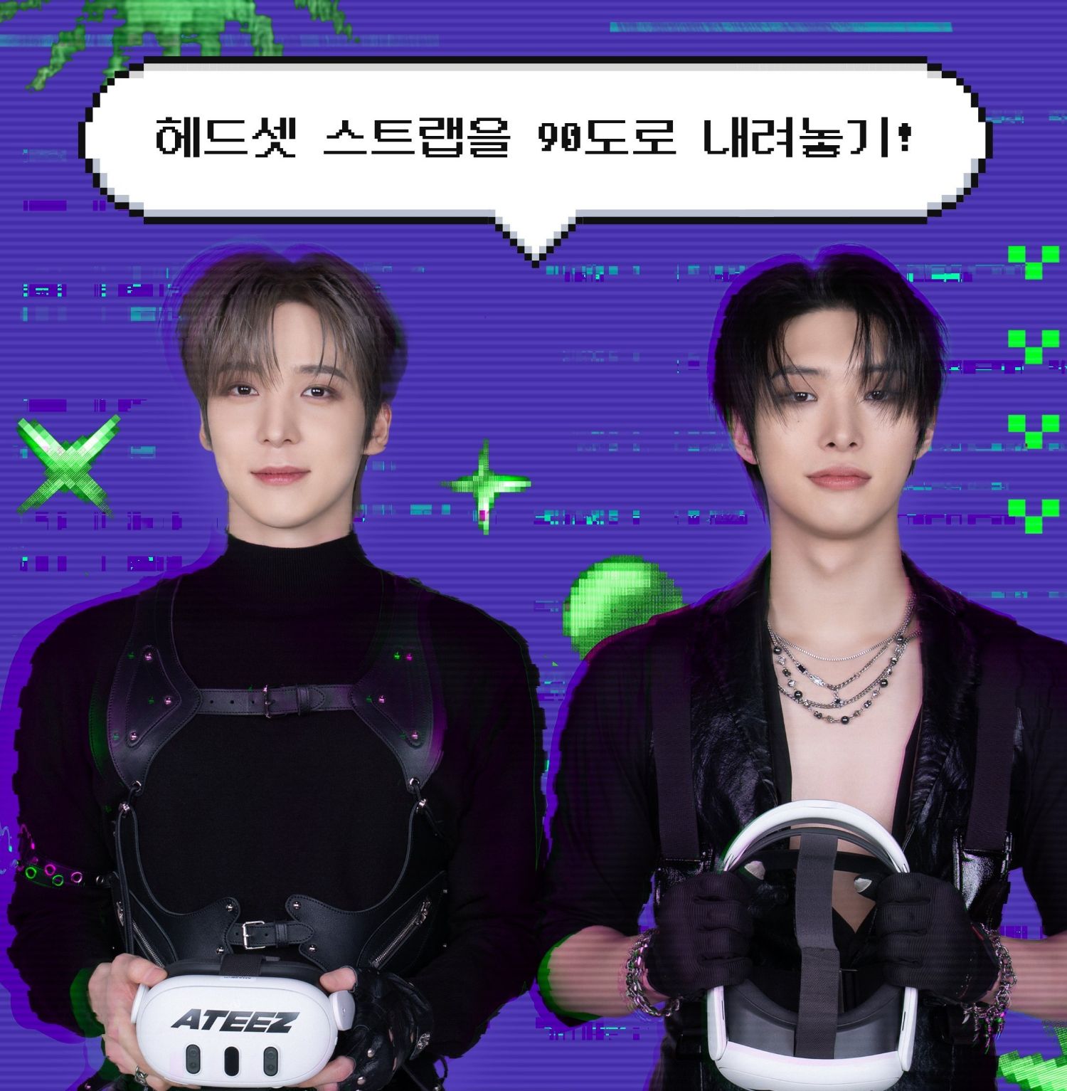 A moment captured by Mingi (ATEEZ)'s fan