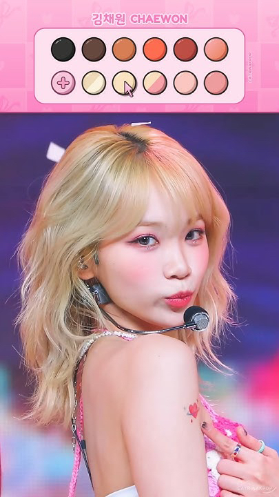 Behind-the-scenes cut of Kim Chaewon (LE SSERAFIM)