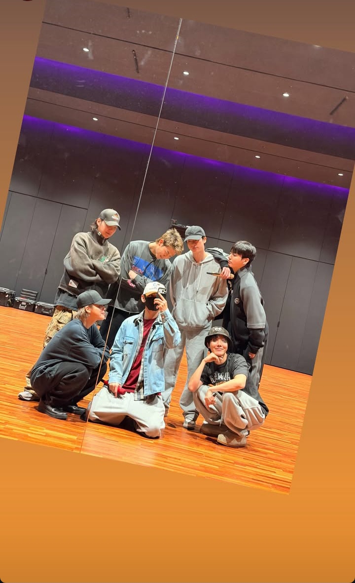 A moment captured by BTS's fan