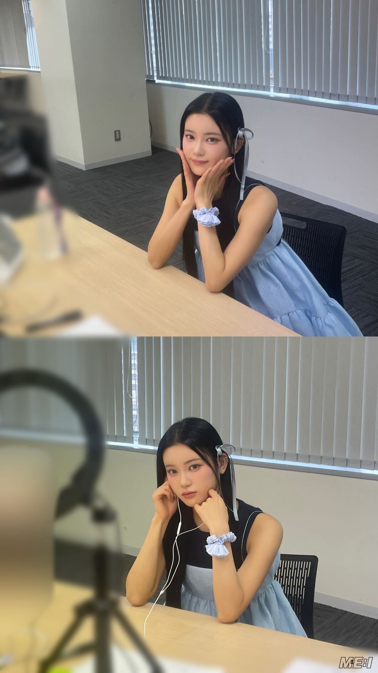 A moment captured by Sakurai Miu (ME:I)'s fan