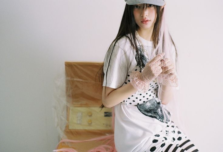 A moment captured by Minju (ILLIT)'s fan