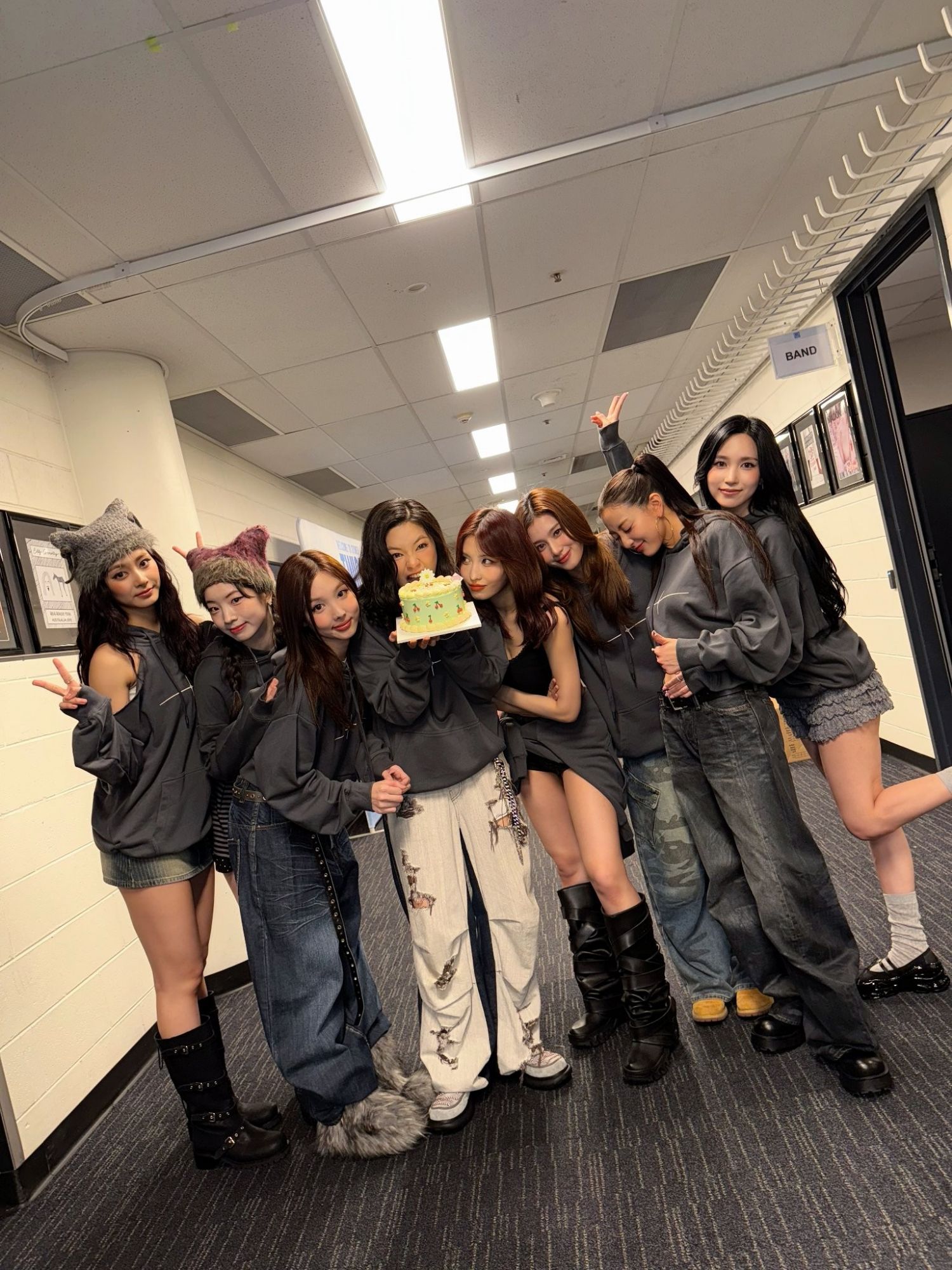 Recent activity shot of TWICE