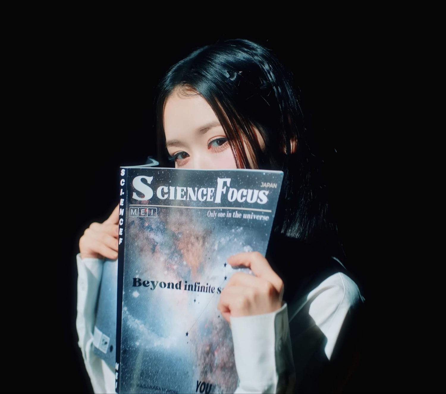 Recent activity shot of Kasahara Momona (ME:I)