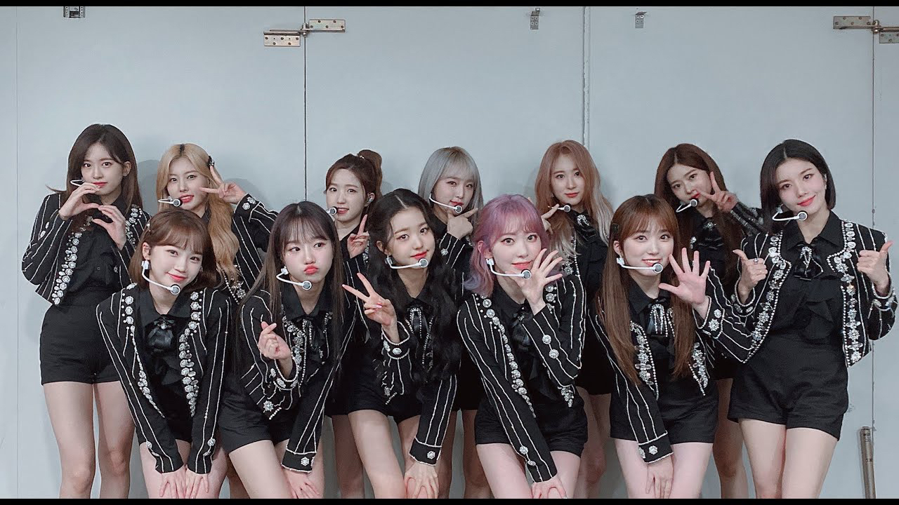 Recent activity shot of IZ*ONE