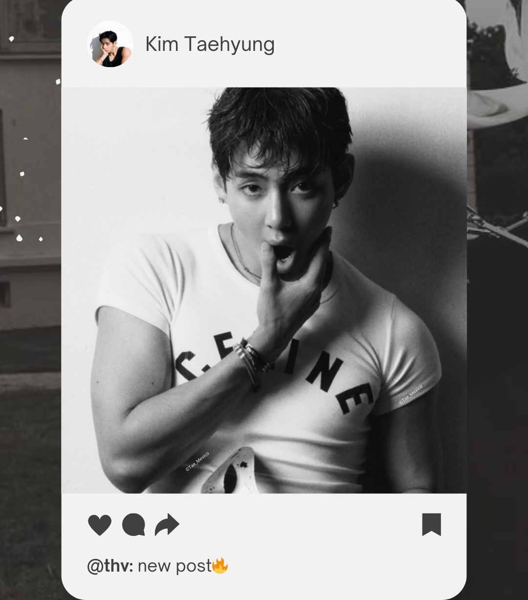 Latest photo of V (BTS)