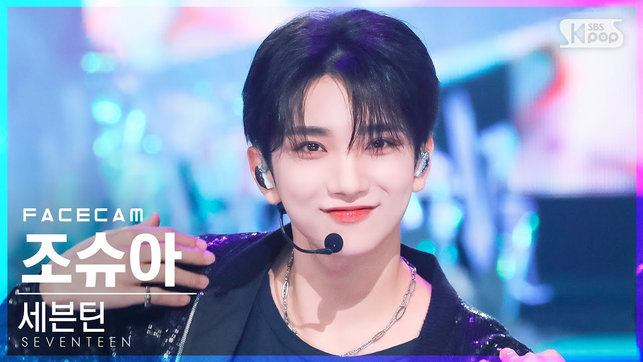 A moment captured by Joshua (SEVENTEEN)'s fan