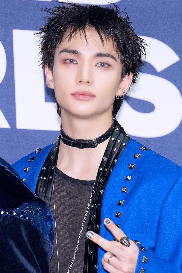 Behind-the-scenes cut of Hyunjin (Stray Kids)