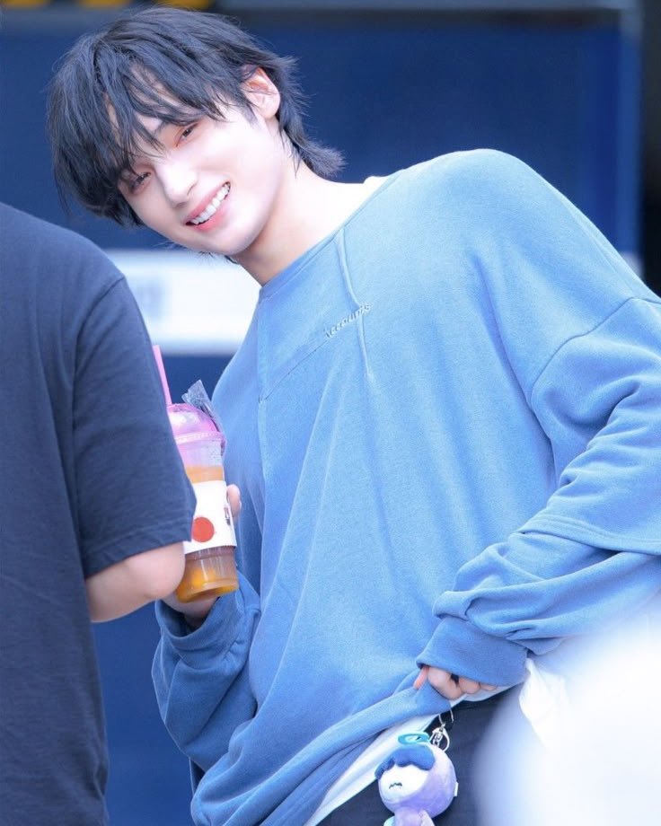 Recent activity shot of HueningKai (TOMORROW X TOGETHER)