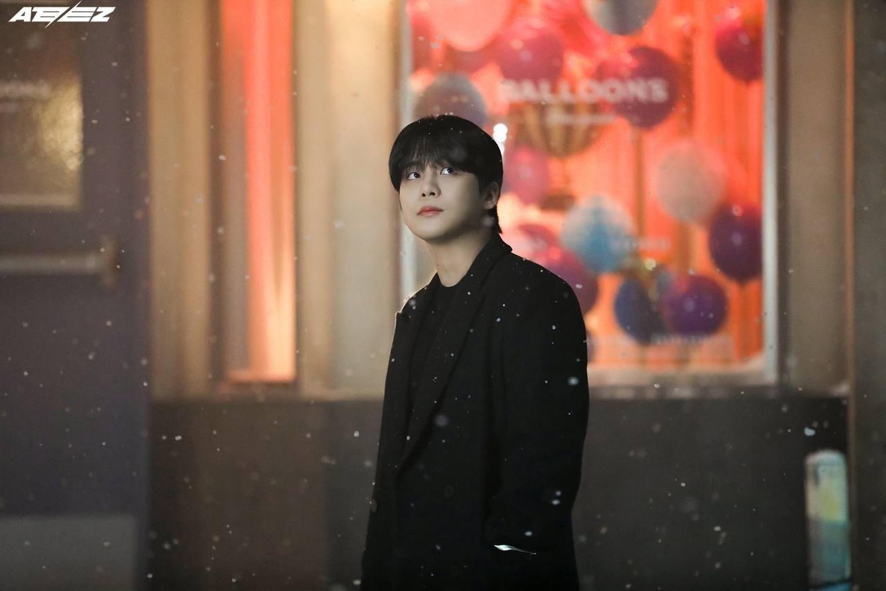 Recent activity shot of Jongho (ATEEZ)