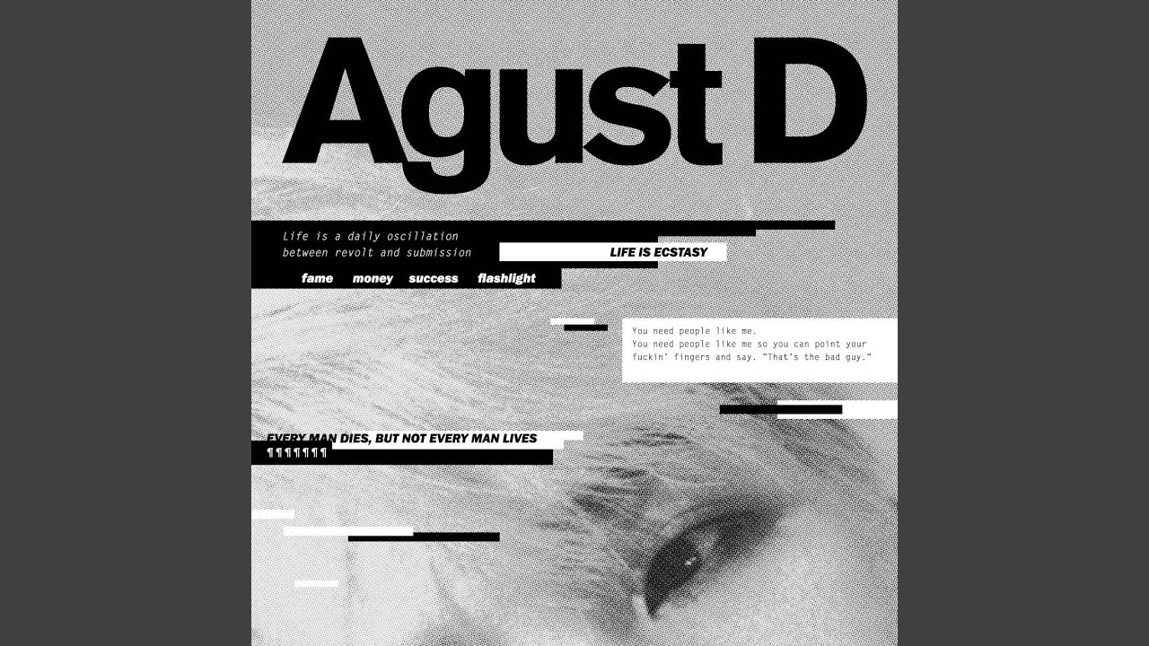 A moment captured by SUGA (BTS)'s fan