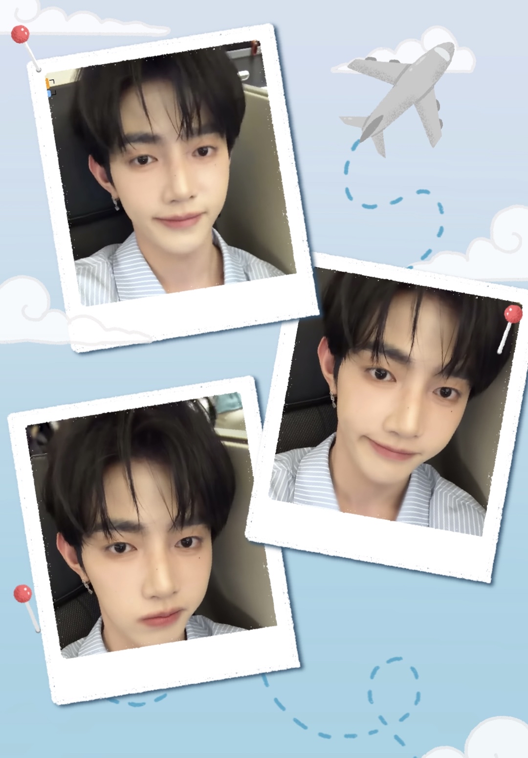 A moment captured by Zhang Hao (ZEROBASEONE)'s fan