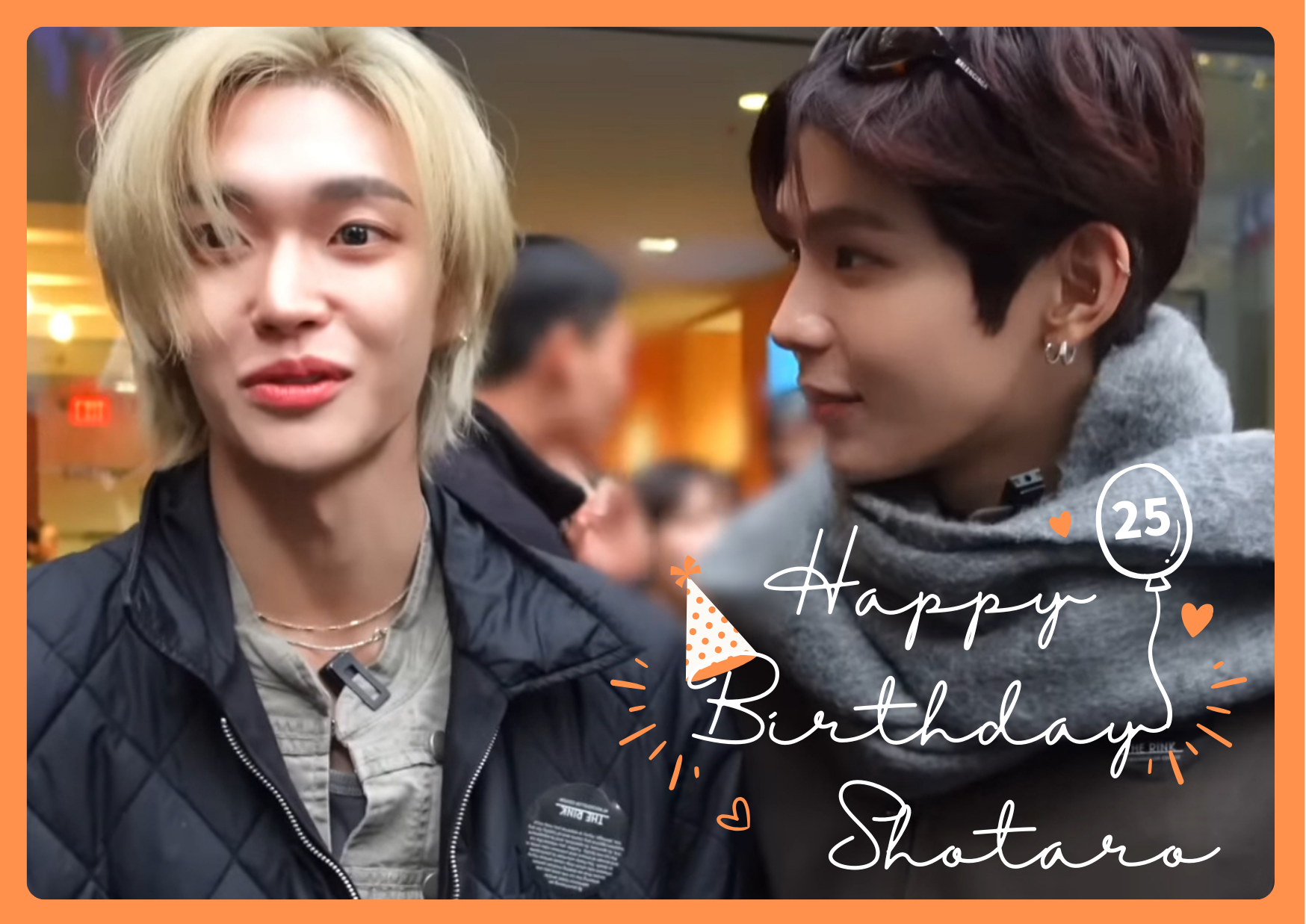 Momen yang diabadikan oleh penggemar Wonbin (RIIZE)