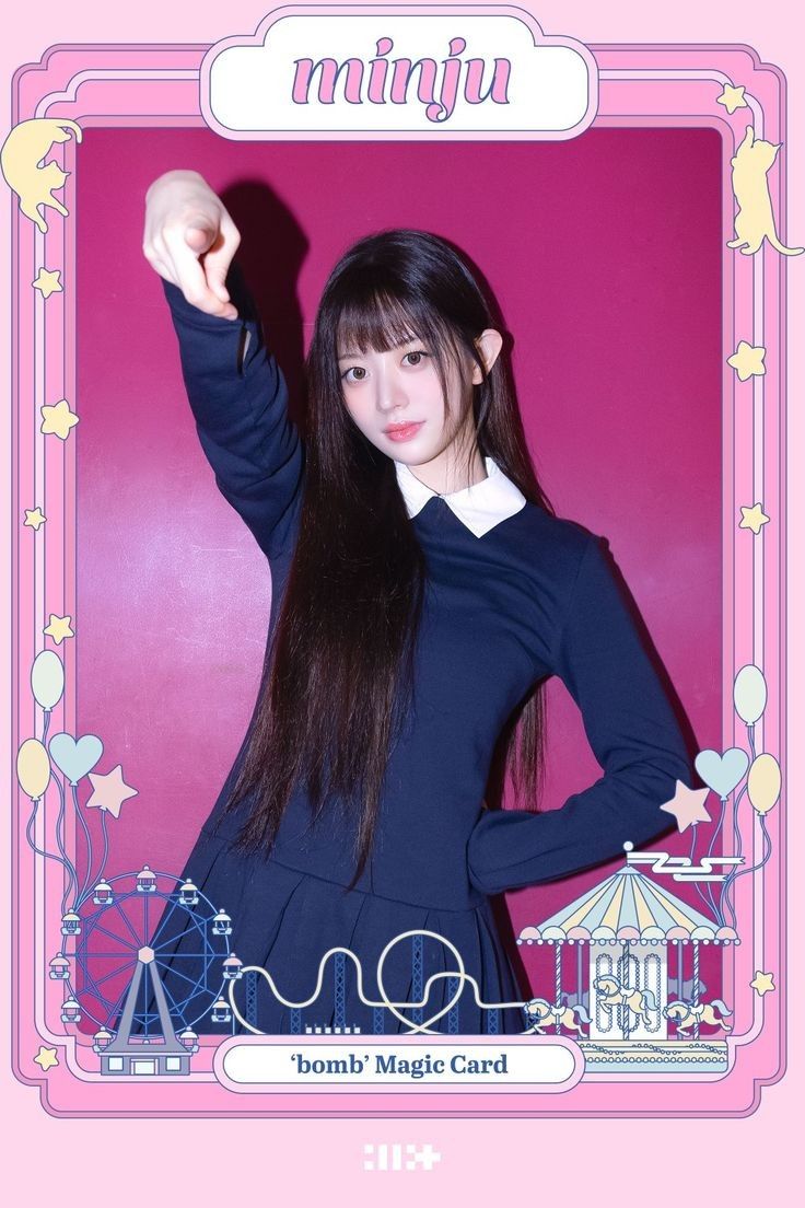 Recent activity shot of Minju (ILLIT)