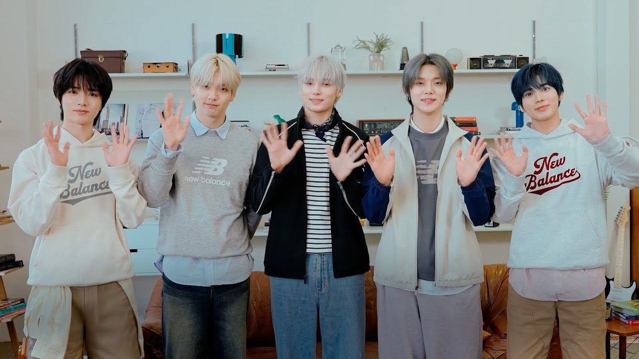 Recent activity shot of TOMORROW X TOGETHER