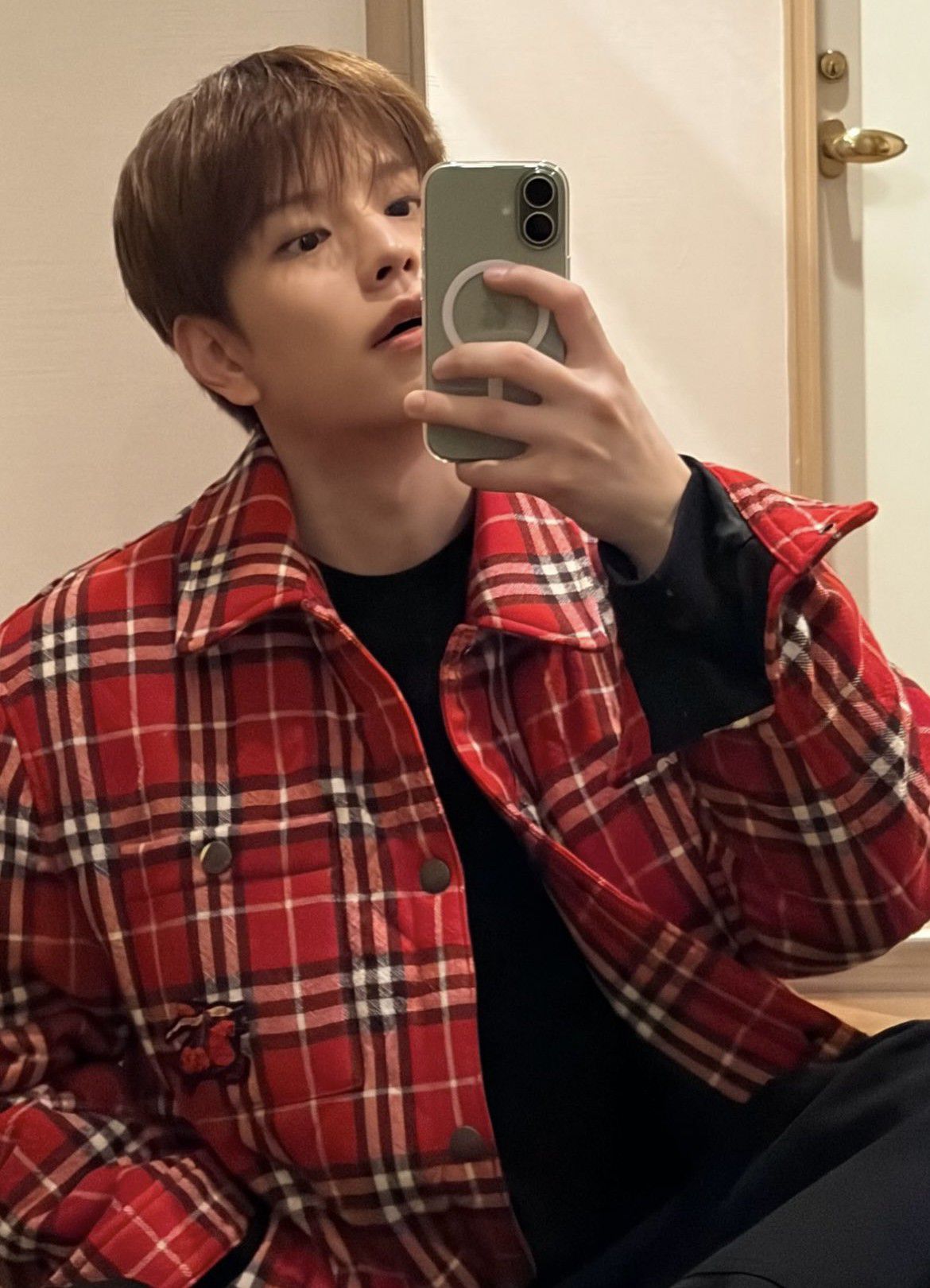 Behind-the-scenes cut of Seungmin (Stray Kids)