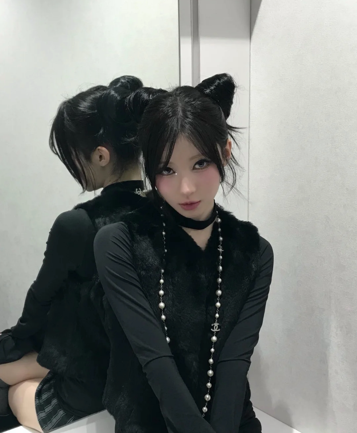 Recent activity shot of Asa (BABYMONSTER)