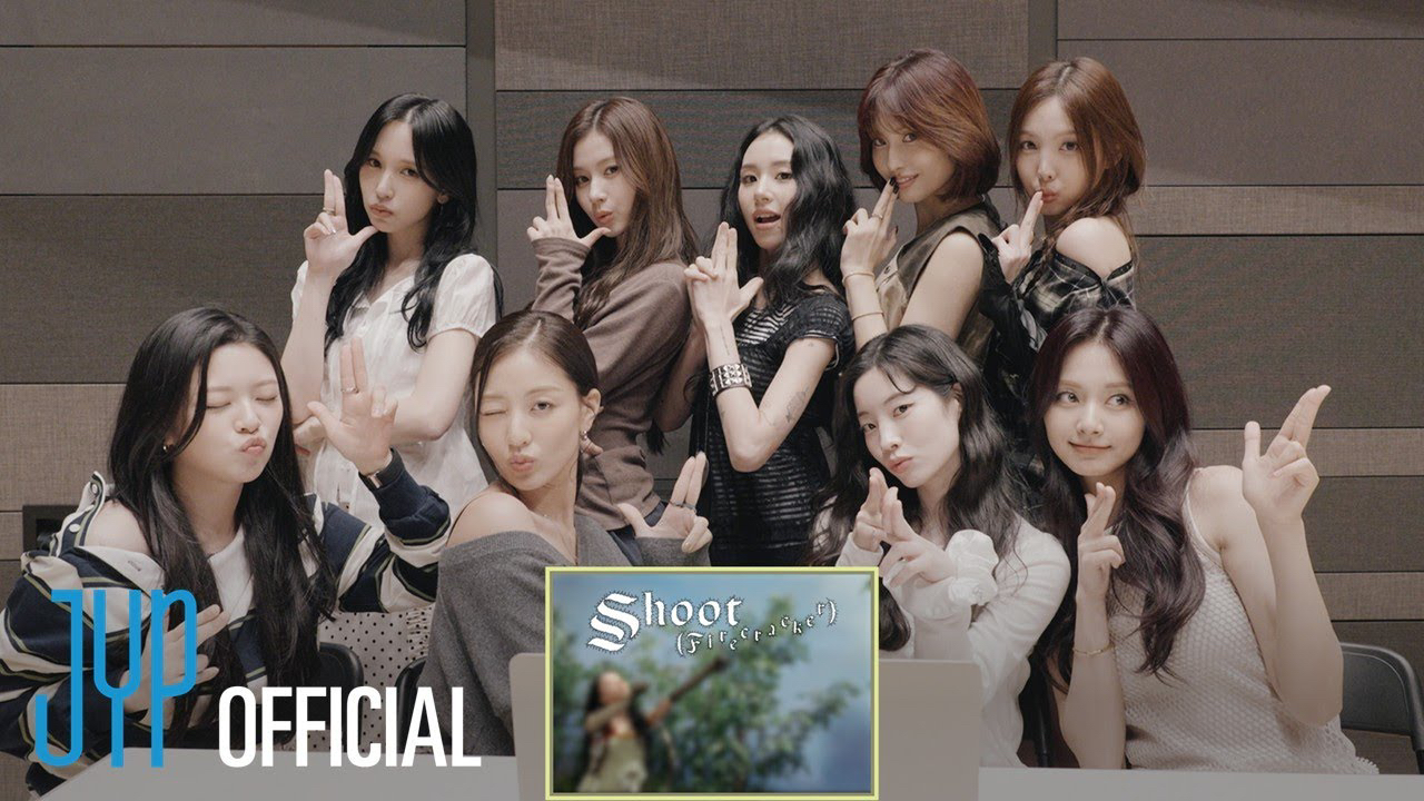 Recent activity shot of TWICE