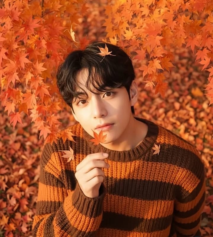 A moment captured by V (BTS)'s fan