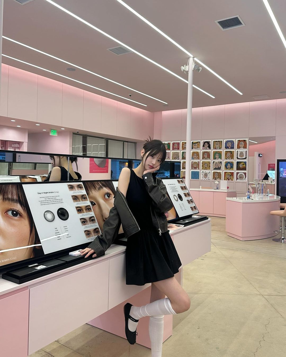 Recent activity shot of Jang Wonyoung (IVE)