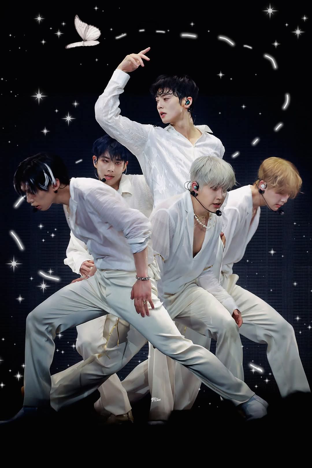 A moment captured by ASTRO's fan