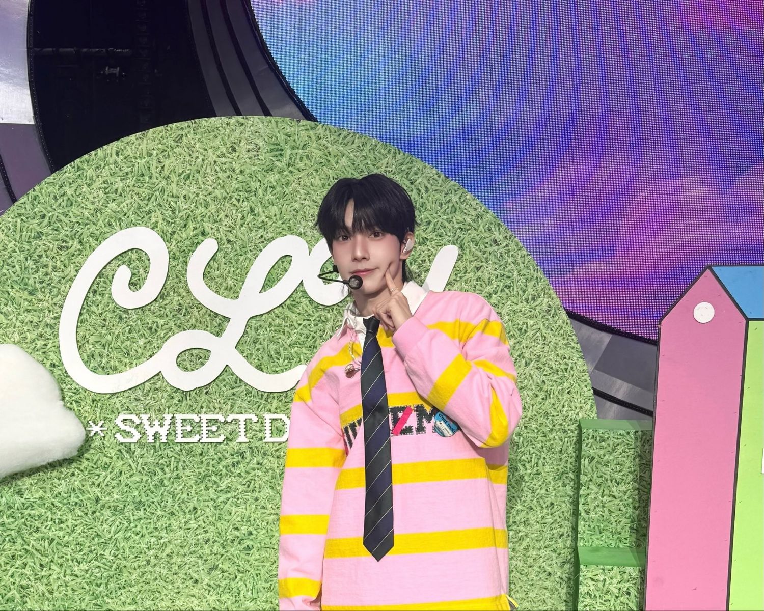 A moment captured by Chuei Liyu's fan