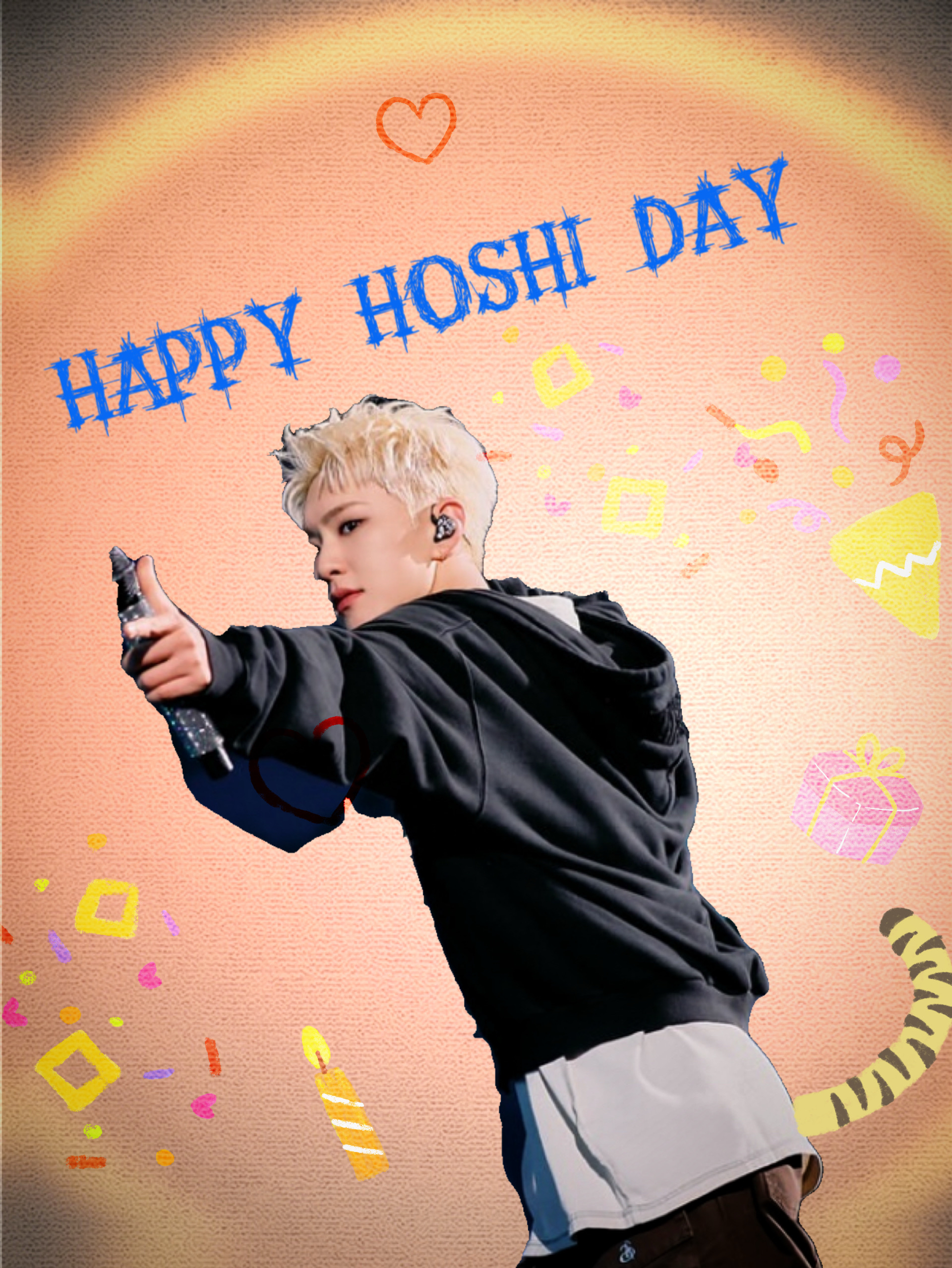 Recent activity shot of Hoshi (SEVENTEEN)