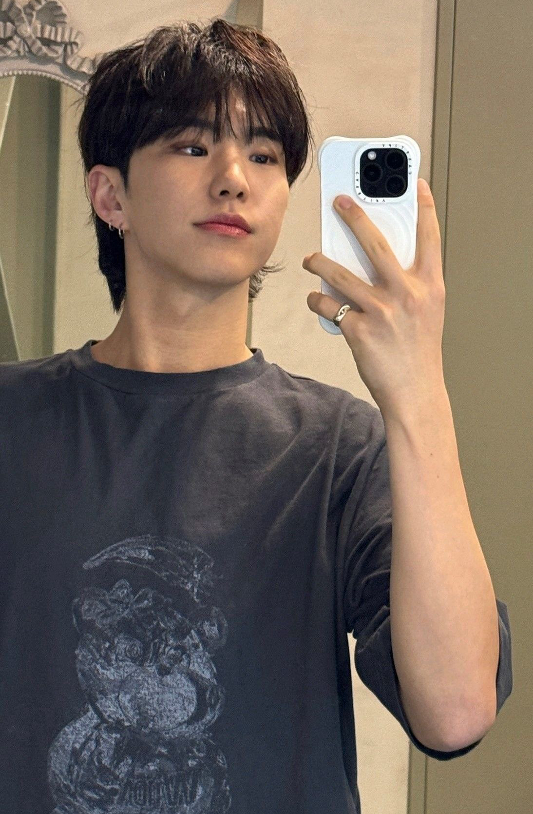 A moment captured by SEVENTEEN's fan