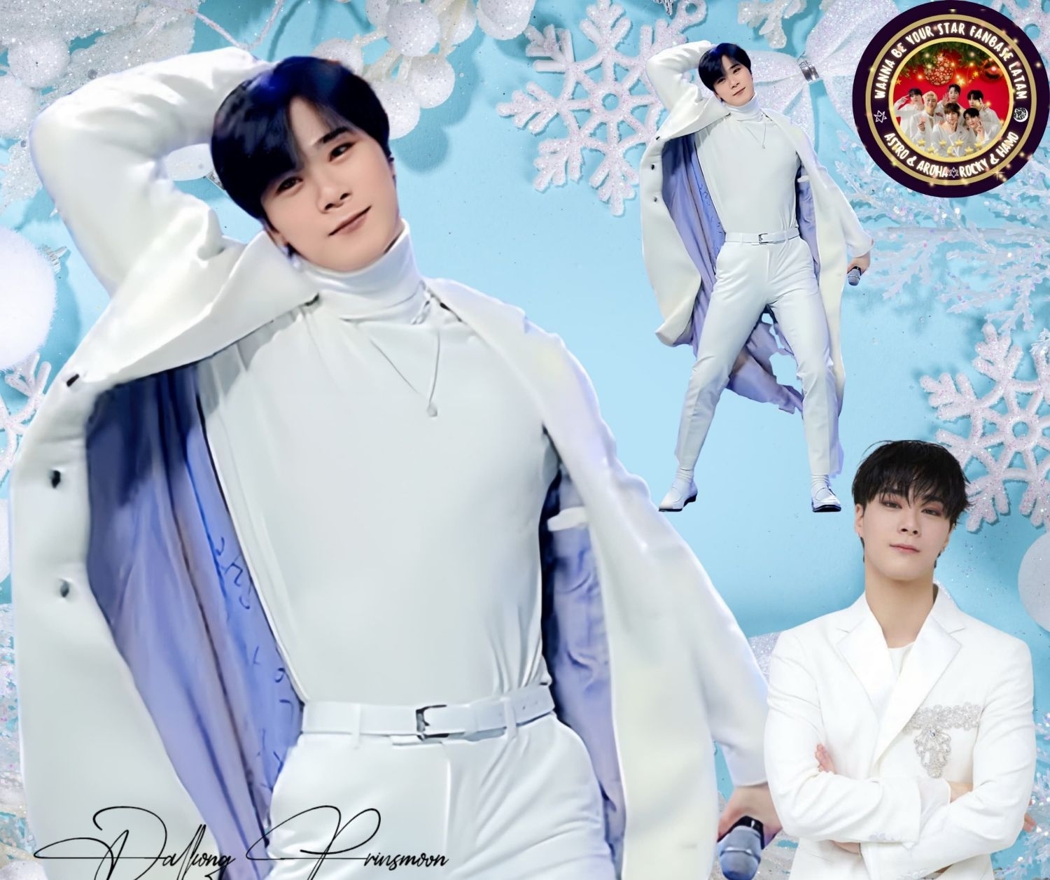 A moment captured by Moonbin (ASTRO)'s fan