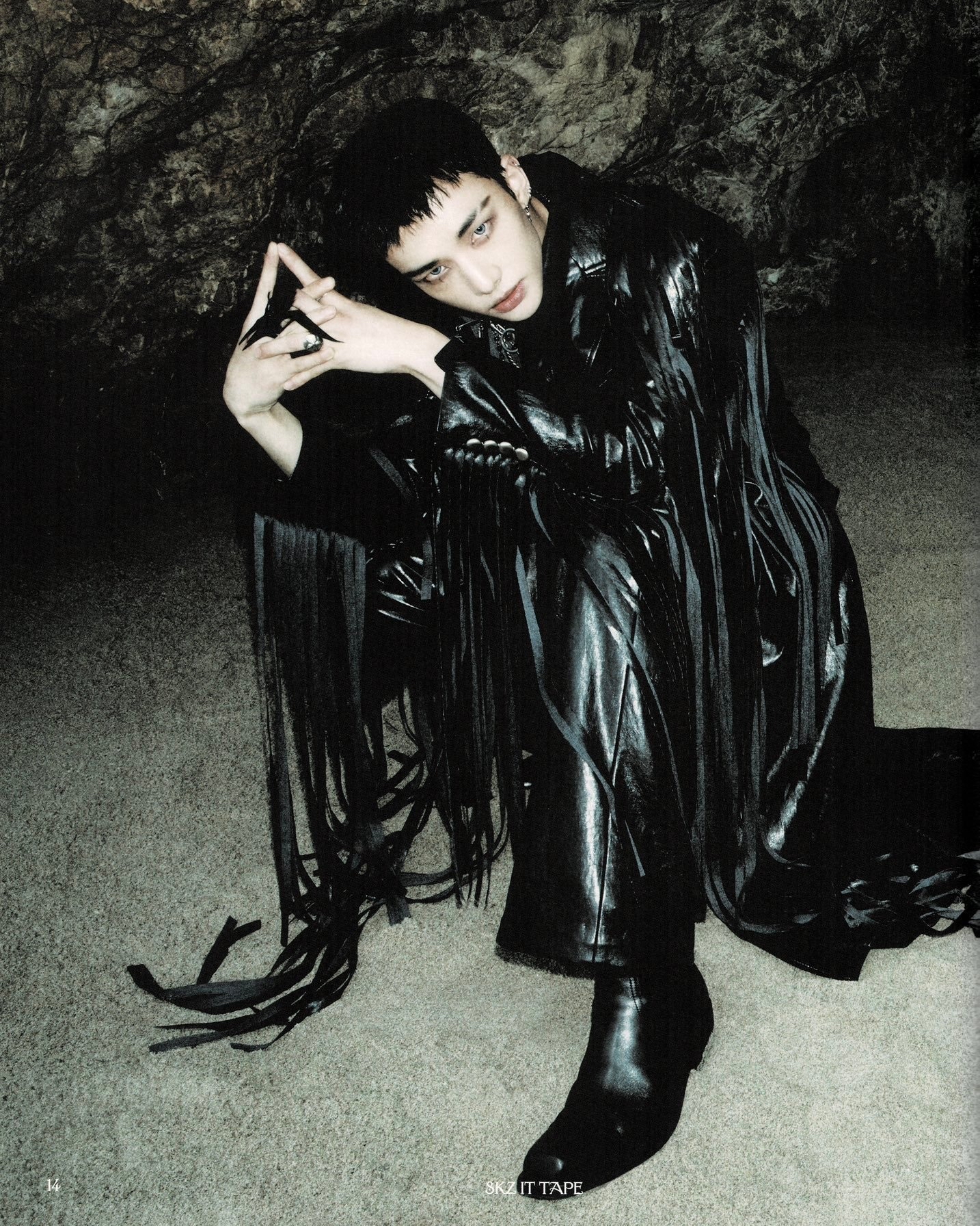 Behind-the-scenes cut of Hyunjin (Stray Kids)