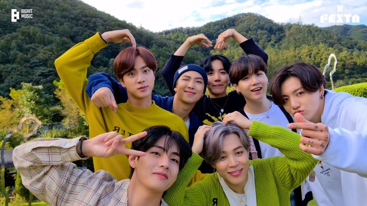 A moment captured by BTS's fan