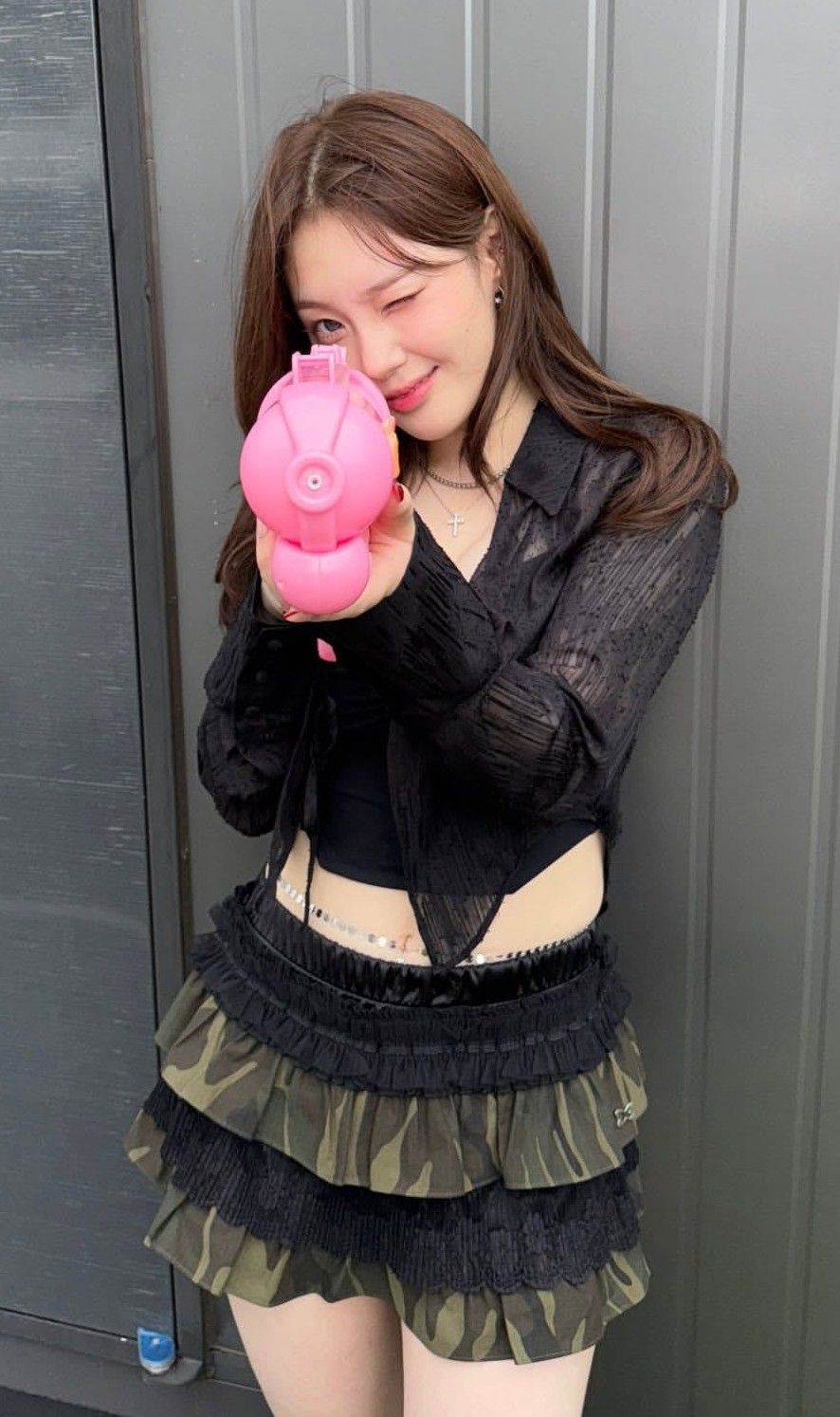 Recent activity shot of Kim Chaehyun (Kep1er)