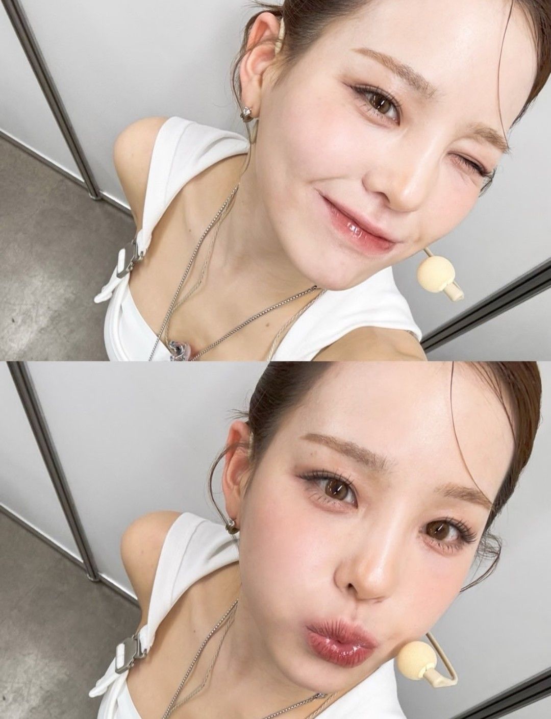 Behind-the-scenes cut of Mako (NiziU)