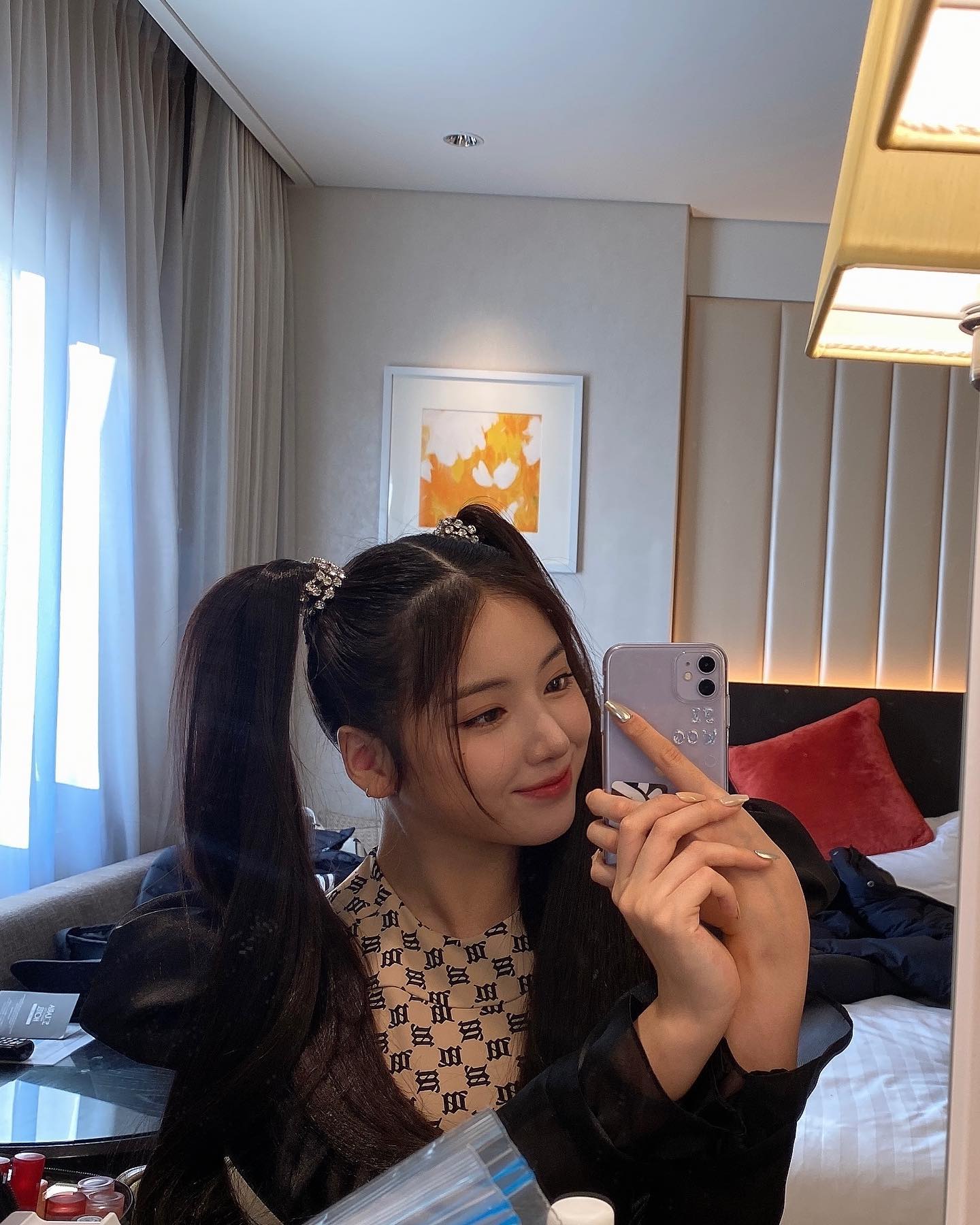 Recent activity shot of NMIXX