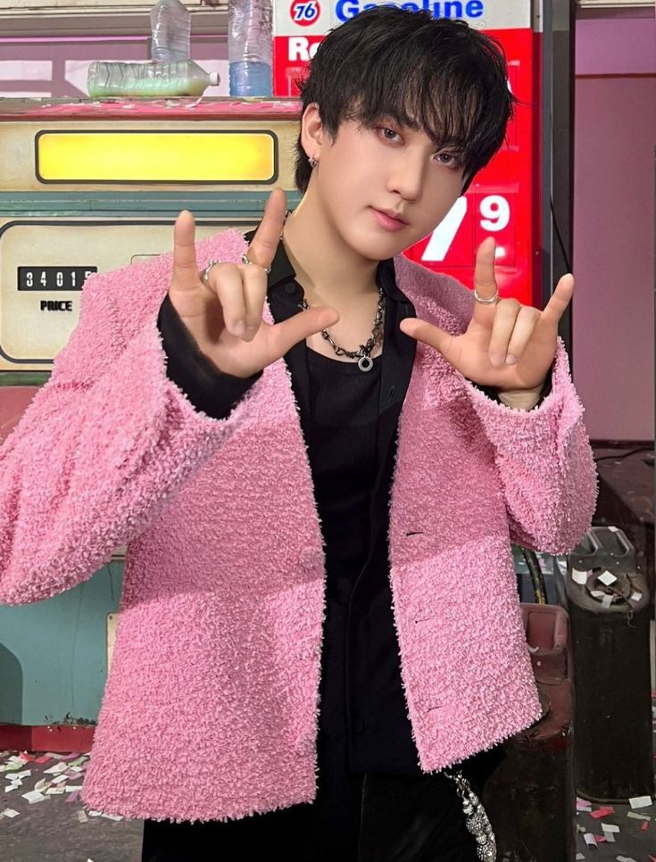 Recent activity shot of Changbin (Stray Kids)