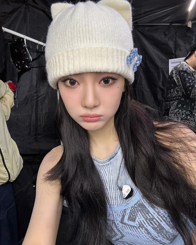 Recent activity shot of Ningning (aespa)