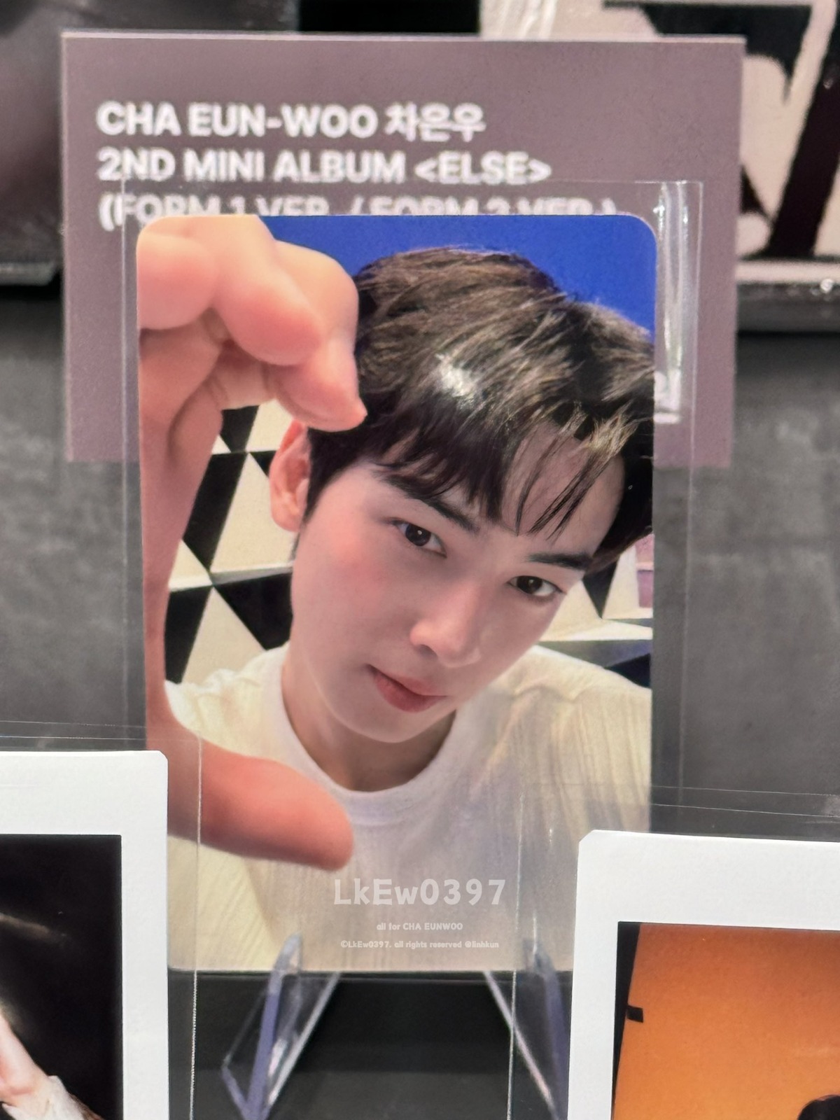 A moment captured by Eunwoo (ASTRO)'s fan