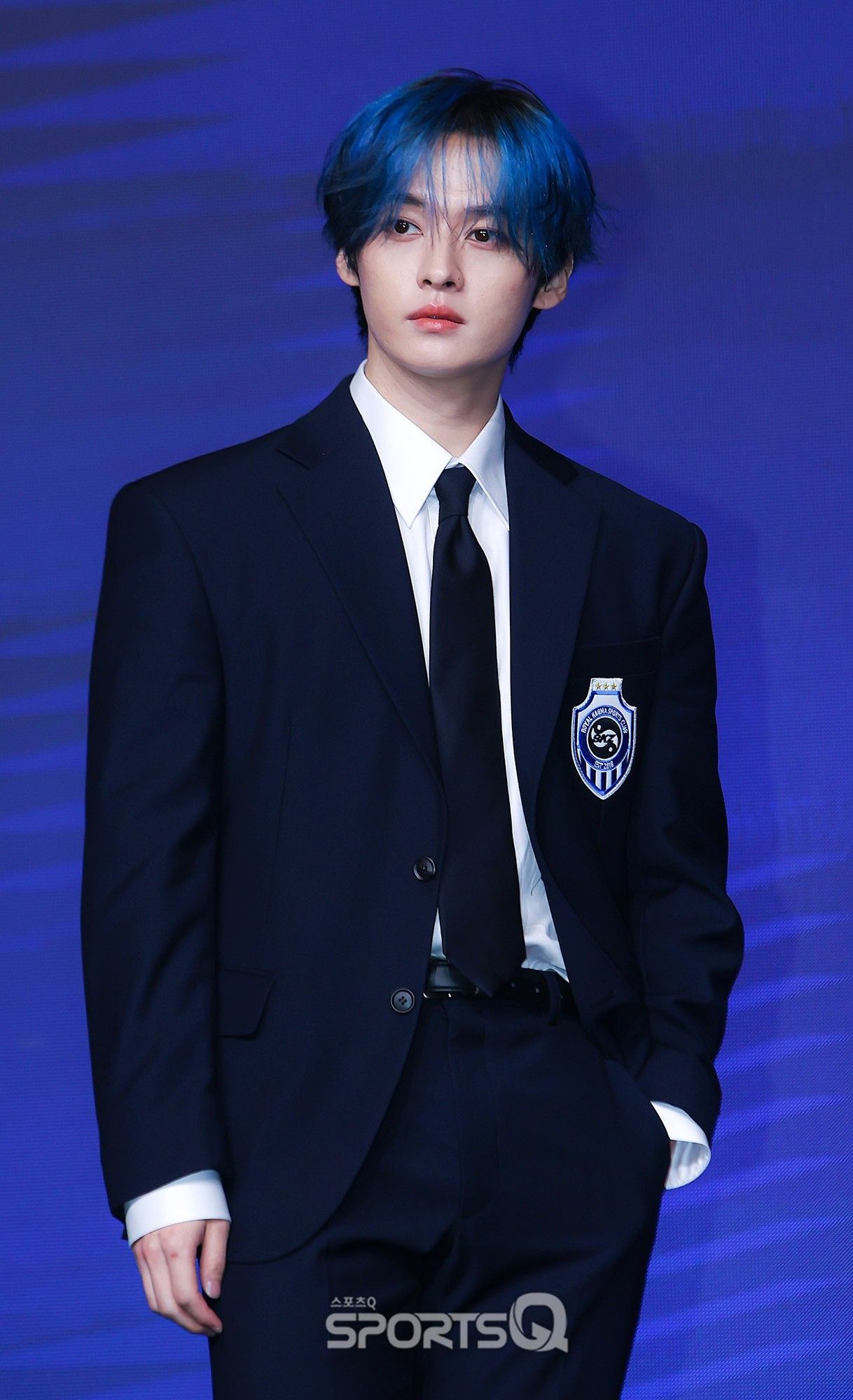 A moment captured by Stray Kids's fan