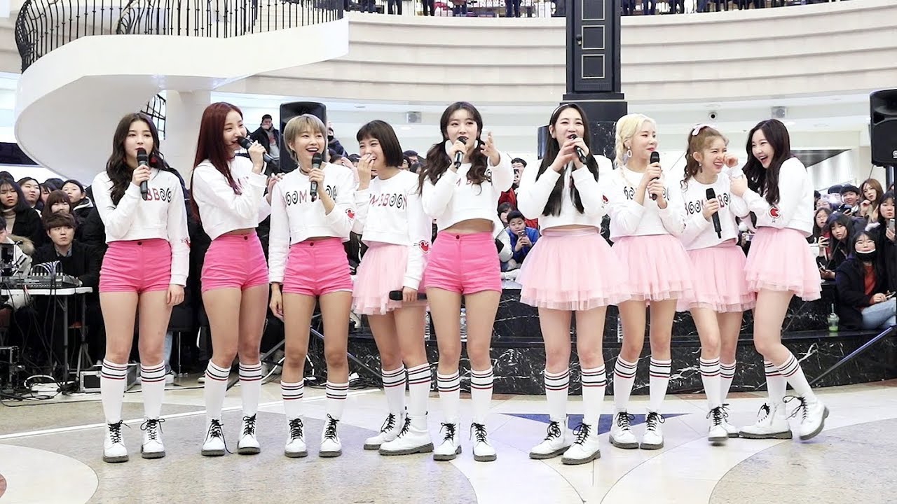 Recent activity shot of MOMOLAND
