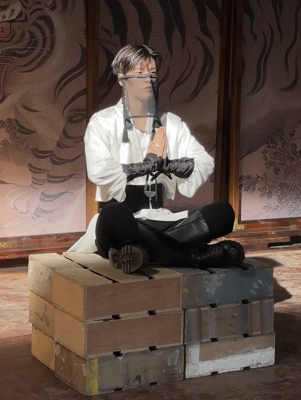 A moment captured by Seungmin (Stray Kids)'s fan