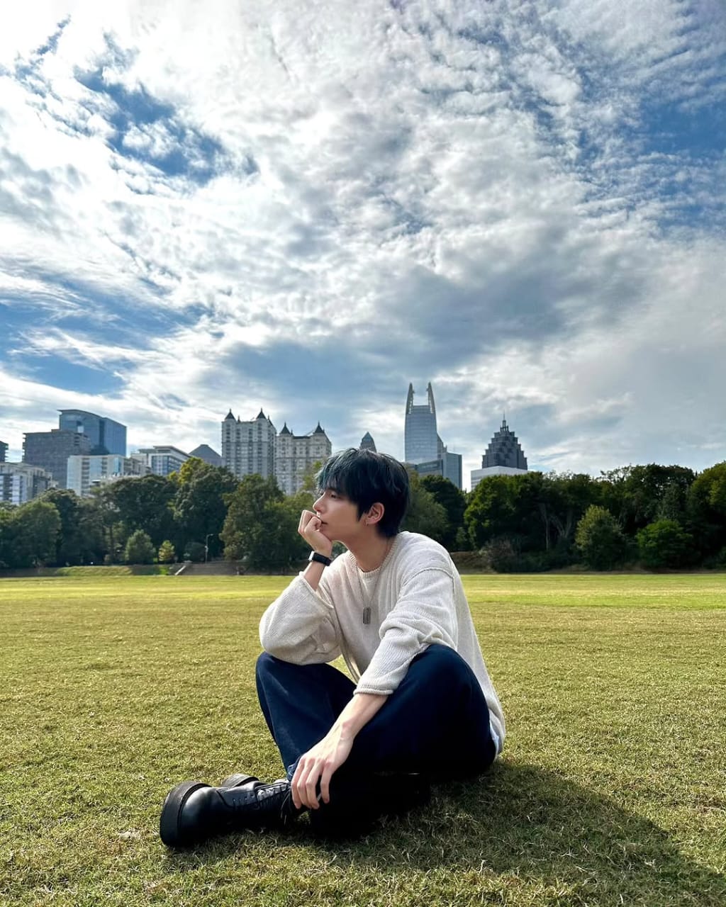 Recent activity shot of Taehyun (TOMORROW X TOGETHER)