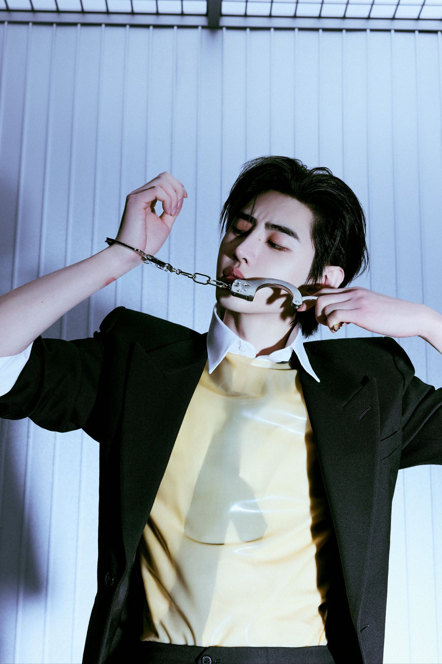 Recent activity shot of Sunghoon (ENHYPEN)