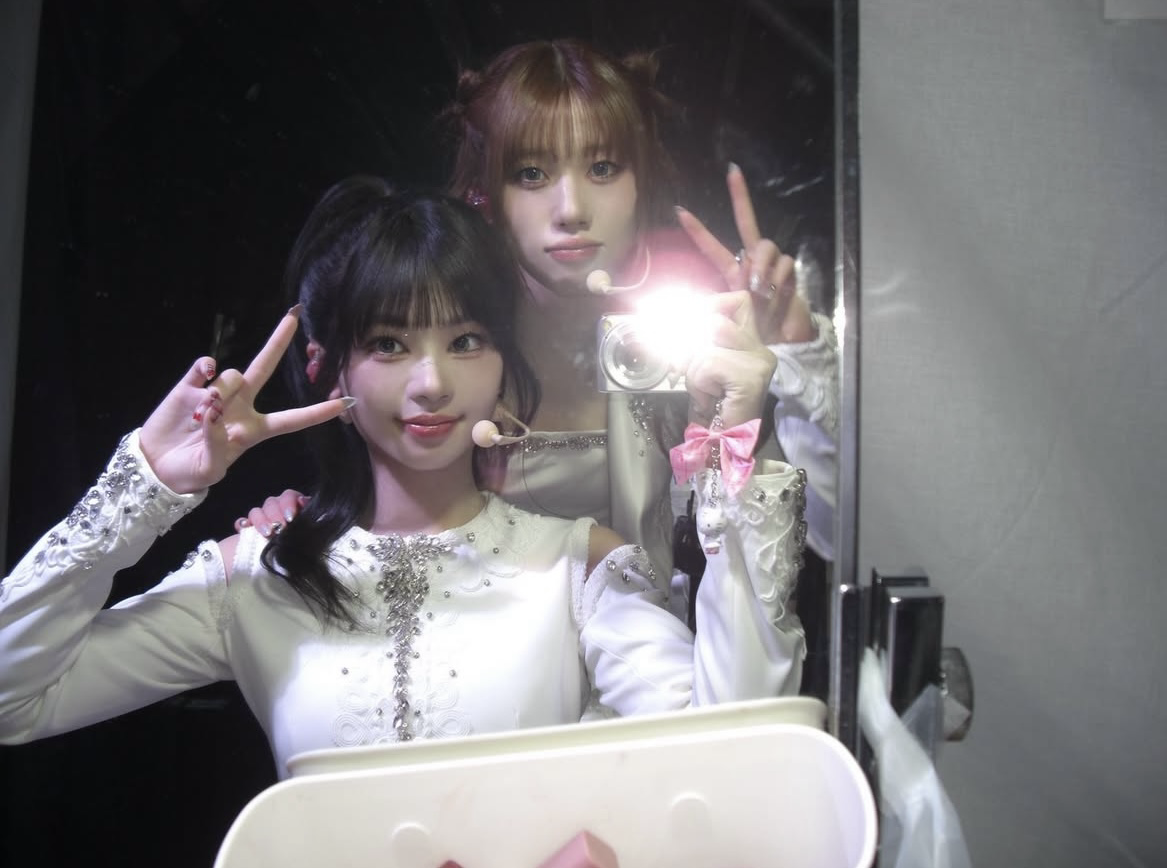 Behind-the-scenes cut of Takami Ayane (ME:I)