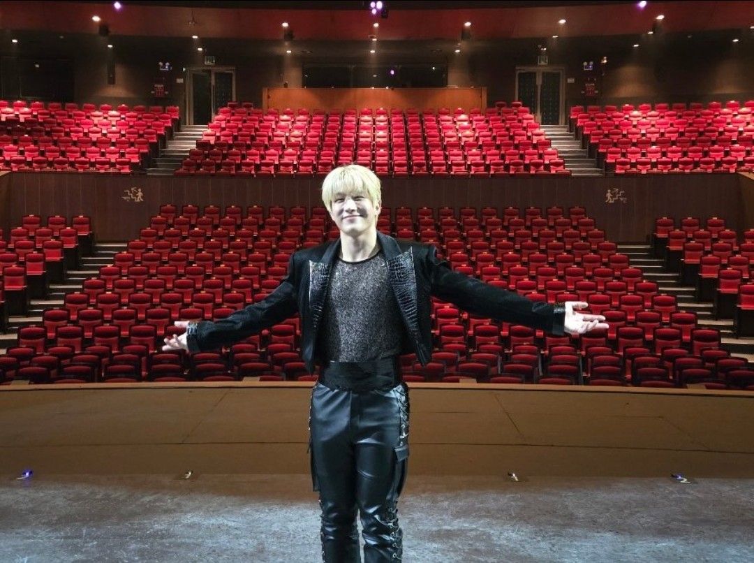 A moment captured by Moonbin (ASTRO)'s fan