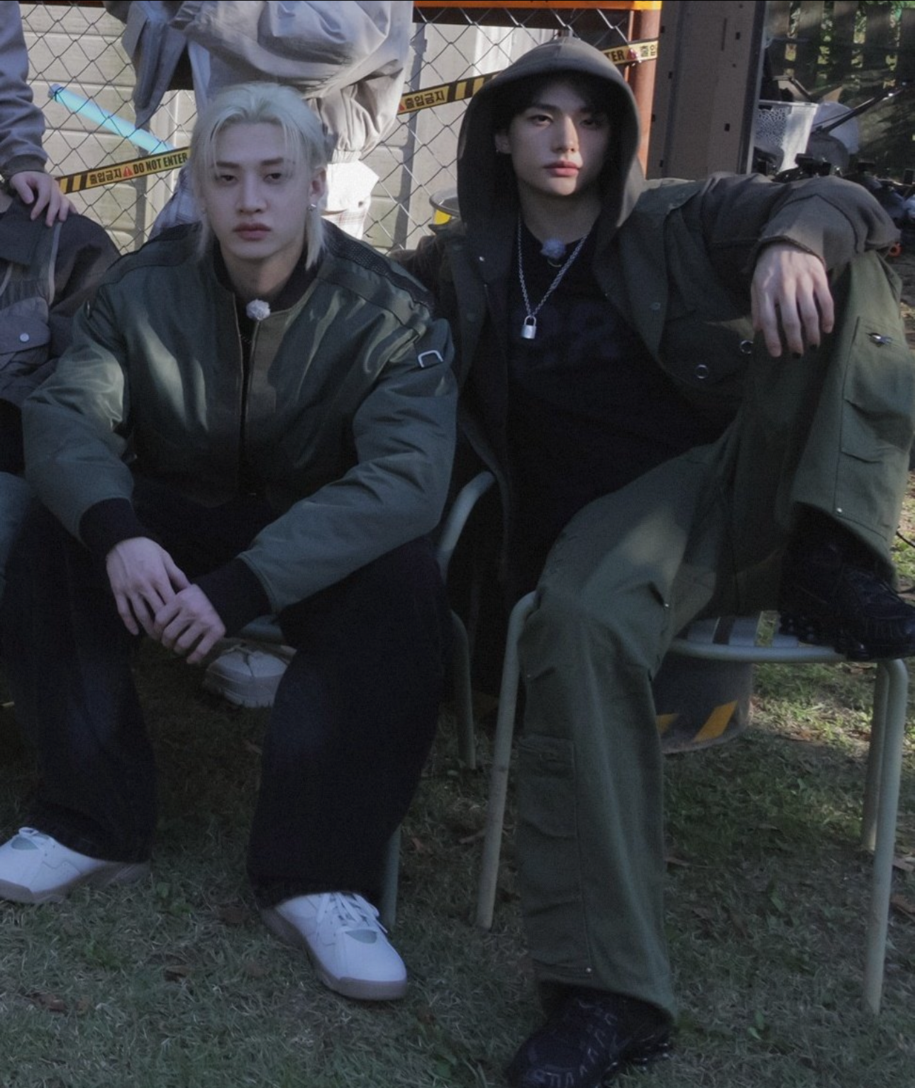 Behind-the-scenes cut of Bang Chan (Stray Kids)