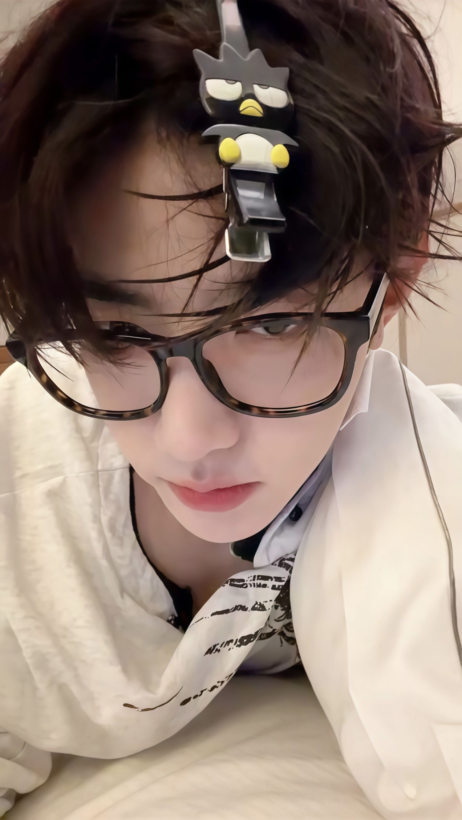 Recent activity shot of Zhang Hao (ZEROBASEONE)