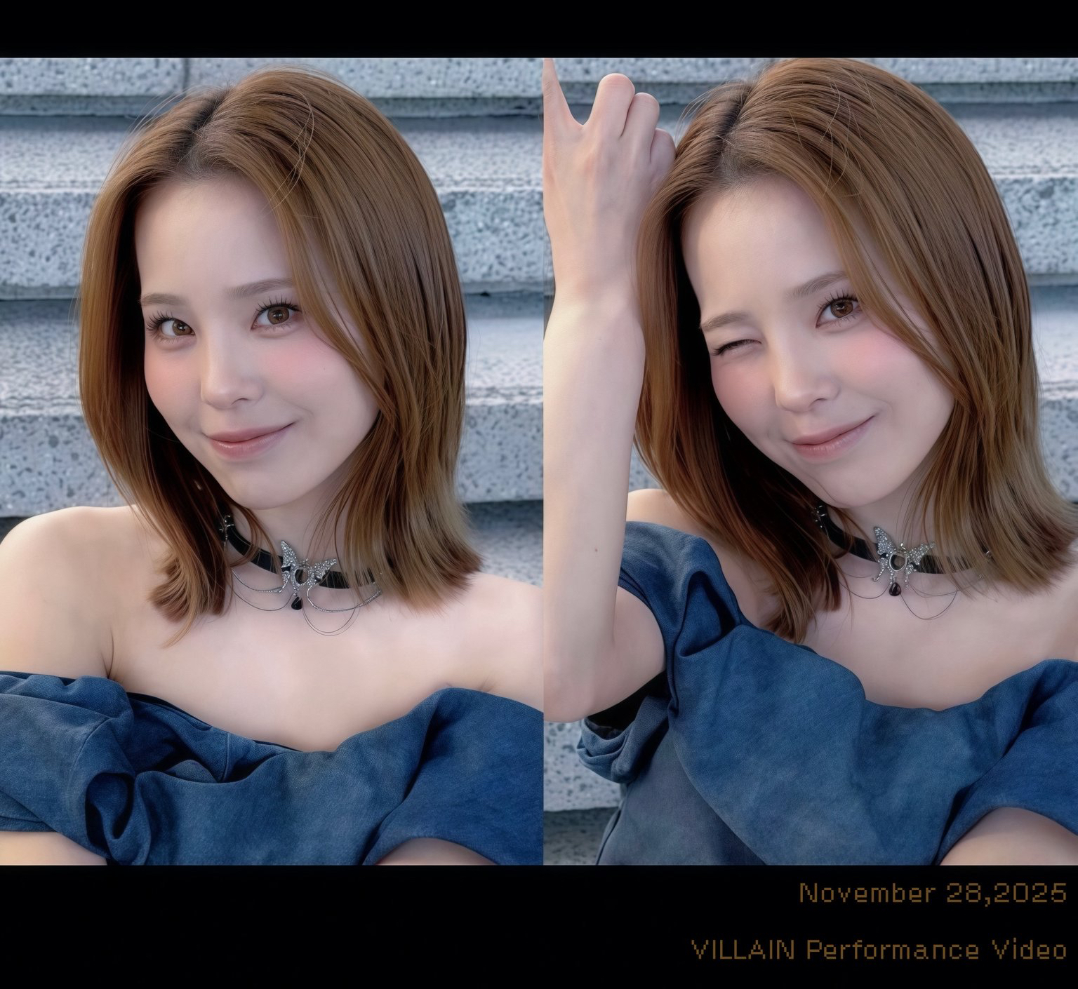 A moment captured by Mako (NiziU)'s fan