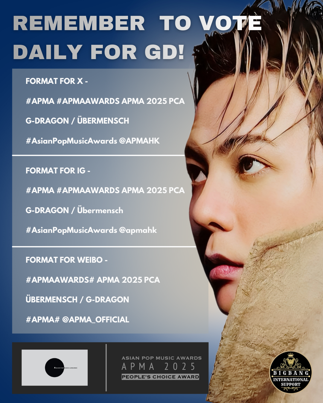 Today’s hot picks from the G-DRAGON (빅뱅) community